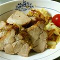 ひかろよきこ's cooksnap of when they made キャベツと豚肉のハニーマスタードソース煮.