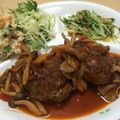 とーみ。's cooksnap of when they made ☆私の煮込みハンバーグ☆.