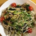 りんママ042's cooksnap of when they made もやしと残り物の蕎麦orそうめんのサラダ.