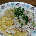 ♪chiharu♪'s cooksnap of when they made 簡単♡豚バラとブロッコリーの和風パスタ.
