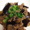 leon lab's cooksnap of when they made 簡単★茄子と豚挽き肉の生姜焼き風炒め.