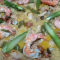 レト356's cooksnap of when they made フライパンでそのまま彩りパエリア.