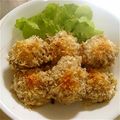 meru914's cooksnap of when they made 豚コママヨパン粉焼き.