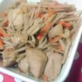 まぶたん's cooksnap of when they made ✿根菜と鶏肉の炒め煮✿.