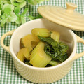 ぽっぽぺぺ's cooksnap of when they made おつまみに♪セロリのからし酢和え.