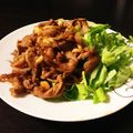 咲ボン's cooksnap of when they made 豚肉のマヨ生姜焼きサラダ.