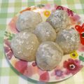 みんとこ's cooksnap of when they made 桜香る❀いちご大福餅.