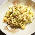 ＊うみ's cooksnap of when they made キャベツモリモリ☆ササミのサラダ.