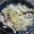 uetsuki's cooksnap of when they made 大根おろしでホクホクキャベツ.