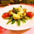 keiO3's cooksnap of when they made レモンジンジャーソースで❤菜の花チキン.