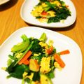 サパタイム's cooksnap of when they made 卵とほうれん草の中華炒め.