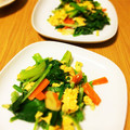 サパタイム's cooksnap of when they made 卵とほうれん草の中華炒め.