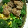 ねこりん222's cooksnap of when they made 唐揚げ残ったら～朝食にお勧め満腹サラダ♪.