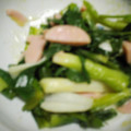 $ケチャップ$'s cooksnap of when they made 身近な素材で　わけぎとちくわのぬた和え.