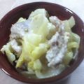 山葵ふりかけ's cooksnap of when they made キャベツと豚肉(牛肉)の味噌マヨごま和え.