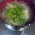 ΦωΦパニーニ☆'s cooksnap of when they made お味噌汁～茄子～.