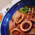 yuikouta's cooksnap of when they made うちの癒し系＊ほっこりいか大根.