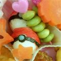 ayaxhide's cooksnap of when they made キャラ弁に♬うずらでポケモンボール☮.