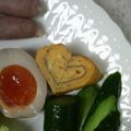 サーフブレイド's cooksnap of when they made ハートの卵焼き☆キャラおかず.