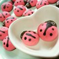すけ☆ちーまま's cooksnap of when they made ＊＊てんとう虫たまごボーロ＊＊.