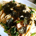 おもち子's cooksnap of when they made 簡単♡和風きのこパスタ～ゆず胡椒風味～.