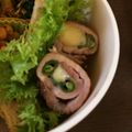 ★moーmo★'s cooksnap of when they made 簡単お弁当✿豚肉巻き～オイマヨ味.