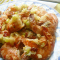 Satoco❋'s cooksnap of when they made 【殻ごと】海老の塩コショウ炒め.
