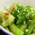 shinyui's cooksnap of when they made ♪ブロッコリーの芯の柚子胡椒おひたし♪.