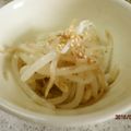 昇父さん's cooksnap of when they made 【５分でできる】もやしのナムル.