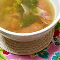 さかいみゆ's cooksnap of when they made 菜の花とソーセージのスープ.