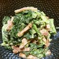 canaRock's cooksnap of when they made 川流れ菜とチャーシューのマヨネーズ和え.