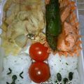 のっしのし's cooksnap of when they made お弁当☆夕飯でも☆鮭とアスパラとバターで.
