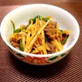 黒マメ子's cooksnap of when they made 手抜き✿チンジャオロース♪.