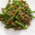 ヌーシ's cooksnap of when they made ご飯に合う✿いんげんのピリ辛炒め.