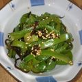 キッッックリン's cooksnap of when they made ✿ピーマン＆塩昆布の簡単和え物✿.