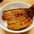 churu's cooksnap of when they made いわしの蒲焼き丼.