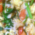 kyon034's cooksnap of when they made プチトマトとニラ☆えのき茸の卵炒め.