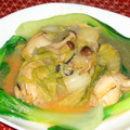 腹の上のポニョポニョ's cooksnap of when they made 牡蠣と白菜のあつあつオイスター煮♪.