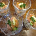 楽ちん楽ちん's cooksnap of when they made サーモンとアボカドのカルパッチョ.
