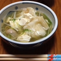 feleza's cooksnap of when they made お出汁を楽しむ♪水菜と豚と豆腐の炊いたん.