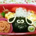 さにゃんのまま's cooksnap of when they made 簡単♡ひつじのショーンおにぎり☆キャラ弁.