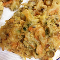 チェブラーしか's cooksnap of when they made 青ネギとしらすと桜エビのかき揚げ.