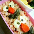くわばら☆'s cooksnap of when they made 詰めるだけ♡エルモ弁当♡キャラ弁.