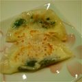 ＊kanakana＊'s cooksnap of when they made チーズと大葉の焼き餃子.