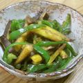 オキミン's cooksnap of when they made さつまいもとピーマンの甘辛きんぴら.