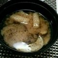 chokomashu's cooksnap of when they made お味噌汁～茄子～.