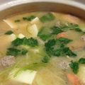 さなぺい14's cooksnap of when they made 鮭と鶏団子の酒粕鍋.