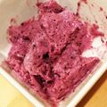 sackoo's cooksnap of when they made ジェイミー・オリバー風ブルーベリーアイス.
