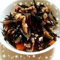 はにーくろーばー's cooksnap of when they made ひじきの煮物(普通ですが・・・）.