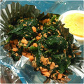 pipisis's cooksnap of when they made お弁当に！ほうれん草シャケフレの中華和え.